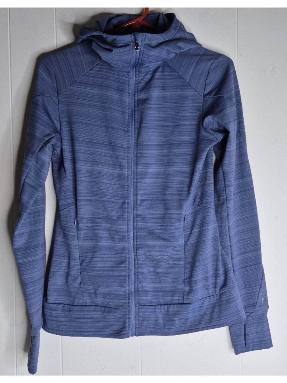 SHAPE Full Zip Long Sleeves Blue Jacket Women's Size S